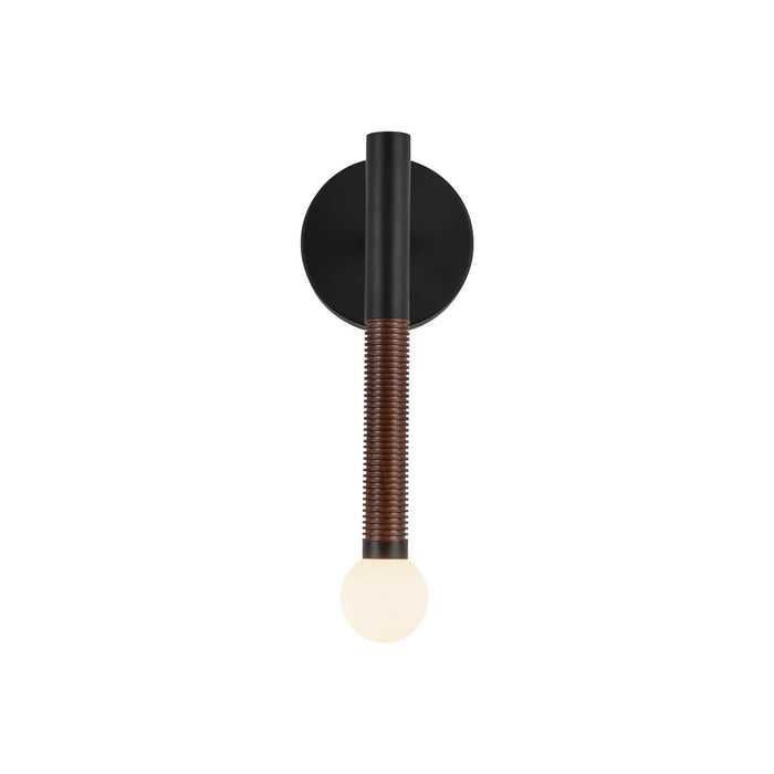 Alora - WV612114MBOP-UNV - LED Wall/Vanity - Arden - Matte Black/Opal Glass