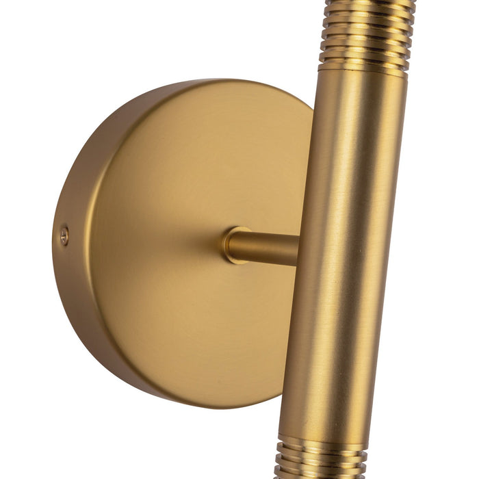 Alora - WV612223BGOP-UNV - LED Wall/Vanity - Arden - Brushed Gold/Opal Glass