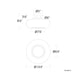 W.A.C. Lighting - FM-48513-27-BK - LED Flush Mount - Doma - Black