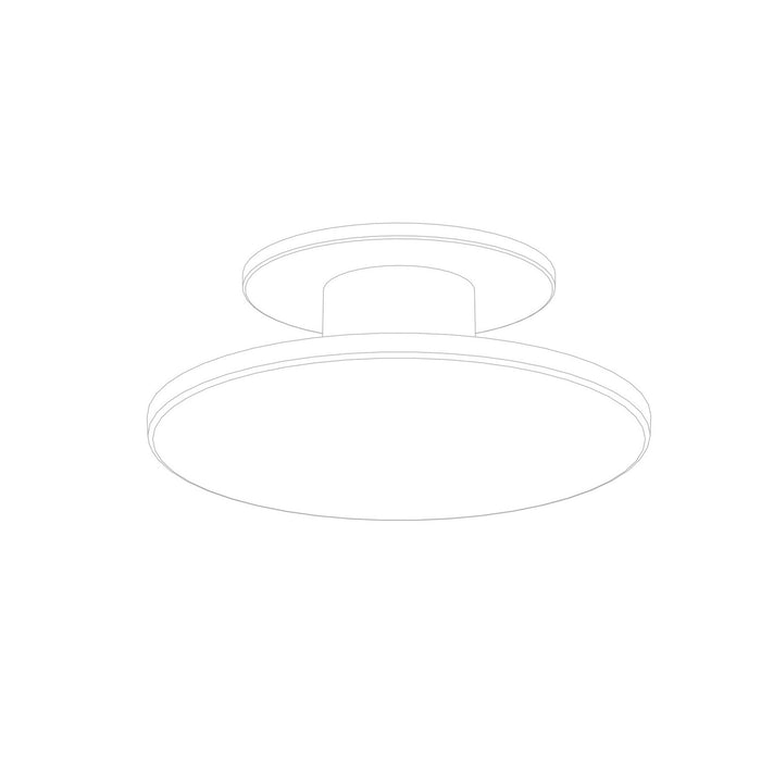 W.A.C. Lighting - FM-250708-CS-WT - LED Flush Mount - Twist-N-Lite - White
