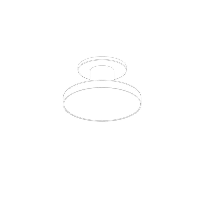 W.A.C. Lighting - FM-250808-CS-WT - LED Flush Mount - Twist-N-Lite - White