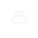 W.A.C. Lighting - FM-250808-CS-WT - LED Flush Mount - Twist-N-Lite - White