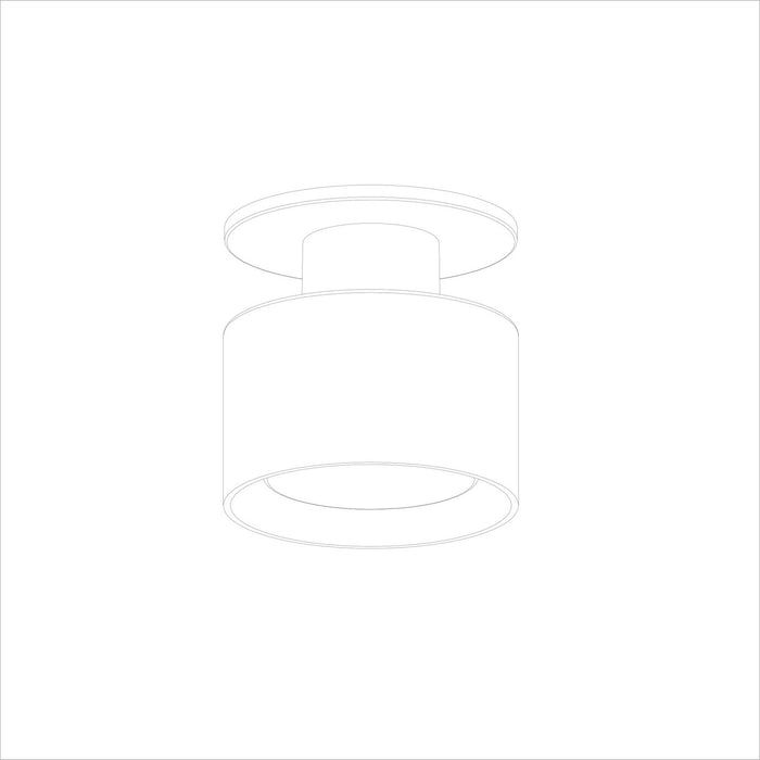 W.A.C. Lighting - FM-250905-CS-BK - LED Flush Mount - Twist-N-Lite - Black