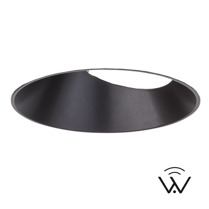 W.A.C. Lighting - R4FRAL-TWA-BK - LED Trim - 4In Fq Downlights - Black