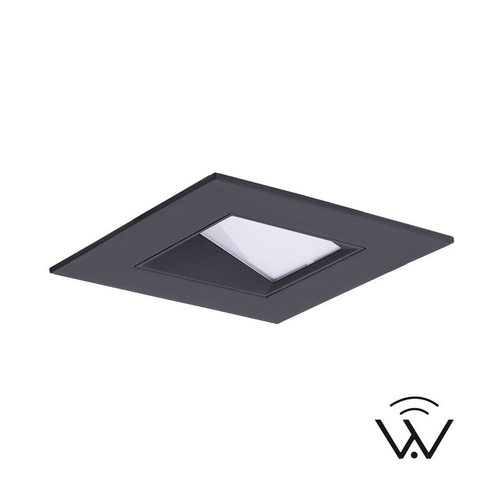 W.A.C. Lighting - R4FSWT-TWA-BK - LED Trim - 4In Fq Downlights - Black