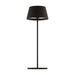 W.A.C. Lighting - TL-W251115-CS-BK - LED Table Lamp - Pleat - Black