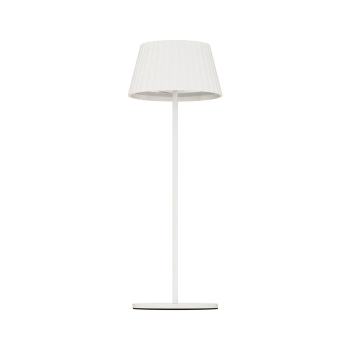 W.A.C. Lighting - TL-W251115-CS-WT - LED Table Lamp - Pleat - White