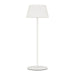 W.A.C. Lighting - TL-W251115-CS-WT - LED Table Lamp - Pleat - White