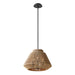 Justice Designs - ECO-8291-MBLK - Three Light Pendant - Eco - Matte Black