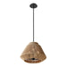 Justice Designs - ECO-8291-MBLK - Three Light Pendant - Eco - Matte Black