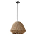 Justice Designs - ECO-8292-MBLK - Five Light Pendant - Eco - Matte Black