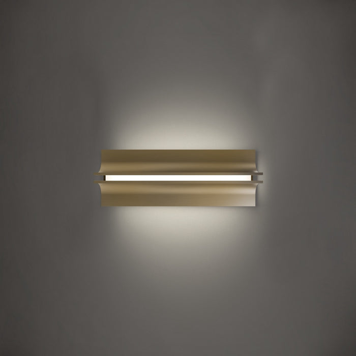 Modern Forms - WS-82516-30-AB - LED Wall Sconce - Strait - Aged Brass