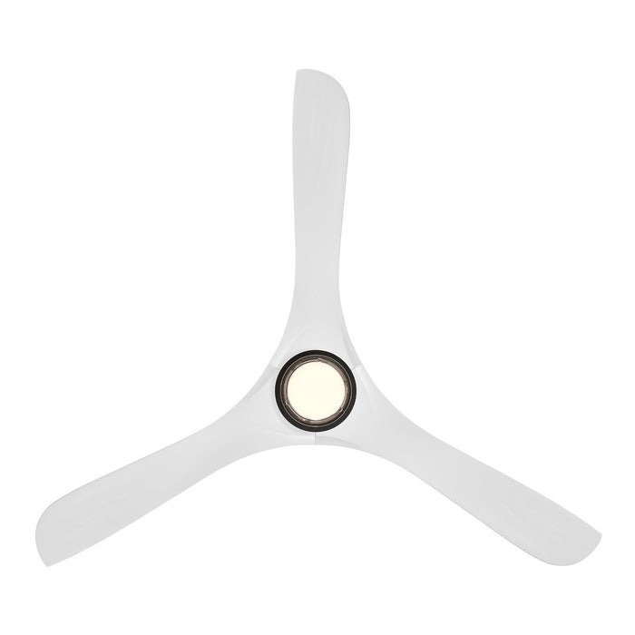 Modern Forms Fans - FR-D2504-60L-MB/MW - 60 Inch Ceiling Fan - Carve - Matte Black/Matte White