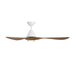 Modern Forms Fans - FR-D2504-60L-MW/DK - 60 Inch Ceiling Fan - Carve - Matte White/Distressed Koa