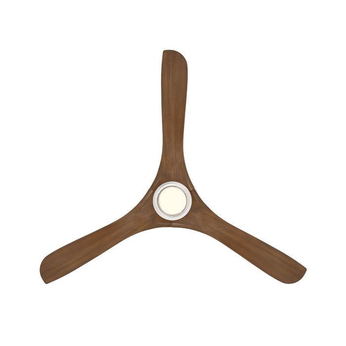 Modern Forms Fans - FR-D2504-60L-MW/DK - 60 Inch Ceiling Fan - Carve - Matte White/Distressed Koa