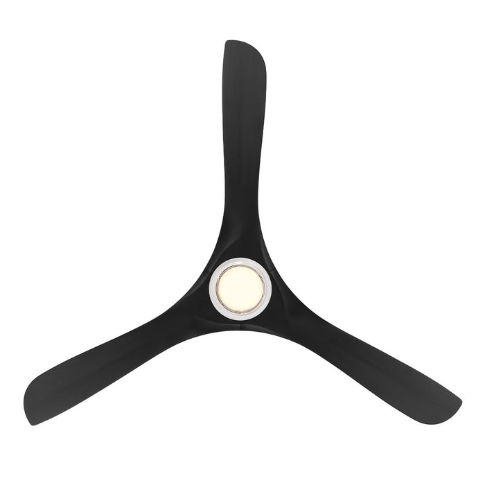 Modern Forms Fans - FR-D2504-60L-MW/MB - 60 Inch Ceiling Fan - Carve - Matte White/Matte Black