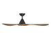 Modern Forms Fans - FR-D2504-60-MB/DK - 60 Inch Ceiling Fan - Carve - Matte Black/Distressed Koa