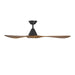 Modern Forms Fans - FR-D2504-60-MB/DK - 60 Inch Ceiling Fan - Carve - Matte Black/Distressed Koa