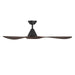 Modern Forms Fans - FR-D2504-60-MB/DW - 60 Inch Ceiling Fan - Carve - Matte Black/Dark Walnut