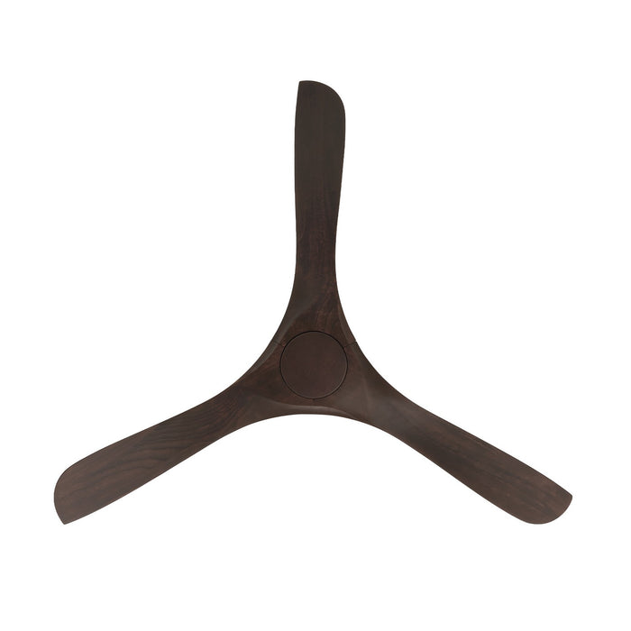 Modern Forms Fans - FR-D2504-60-MB/DW - 60 Inch Ceiling Fan - Carve - Matte Black/Dark Walnut