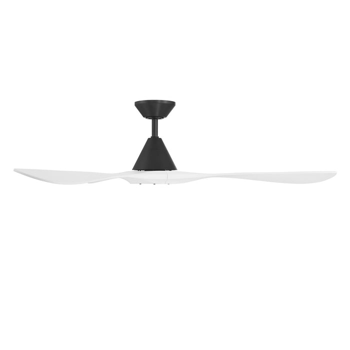 Modern Forms Fans - FR-D2504-60-MB/MW - 60 Inch Ceiling Fan - Carve - Matte Black/Matte White