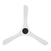 Modern Forms Fans - FR-D2504-60-MB/MW - 60 Inch Ceiling Fan - Carve - Matte Black/Matte White