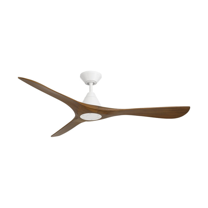 Modern Forms Fans - FR-D2504-60-MW/DK - 60 Inch Ceiling Fan - Carve - Matte White/Distressed Koa
