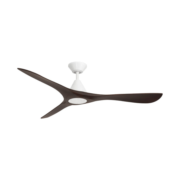 Modern Forms Fans - FR-D2504-60-MW/DW - 60 Inch Ceiling Fan - Carve - Matte White/Dark Walnut