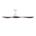 Modern Forms Fans - FR-D2504-60-MW/DW - 60 Inch Ceiling Fan - Carve - Matte White/Dark Walnut