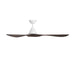 Modern Forms Fans - FR-D2504-60-MW/DW - 60 Inch Ceiling Fan - Carve - Matte White/Dark Walnut