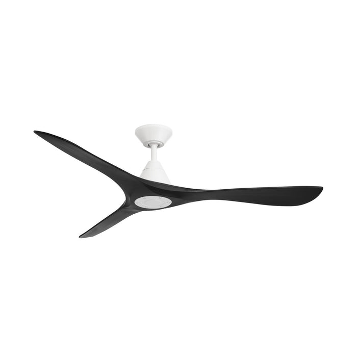 Modern Forms Fans - FR-D2504-60-MW/MB - 60 Inch Ceiling Fan - Carve - Matte White/Matte Black