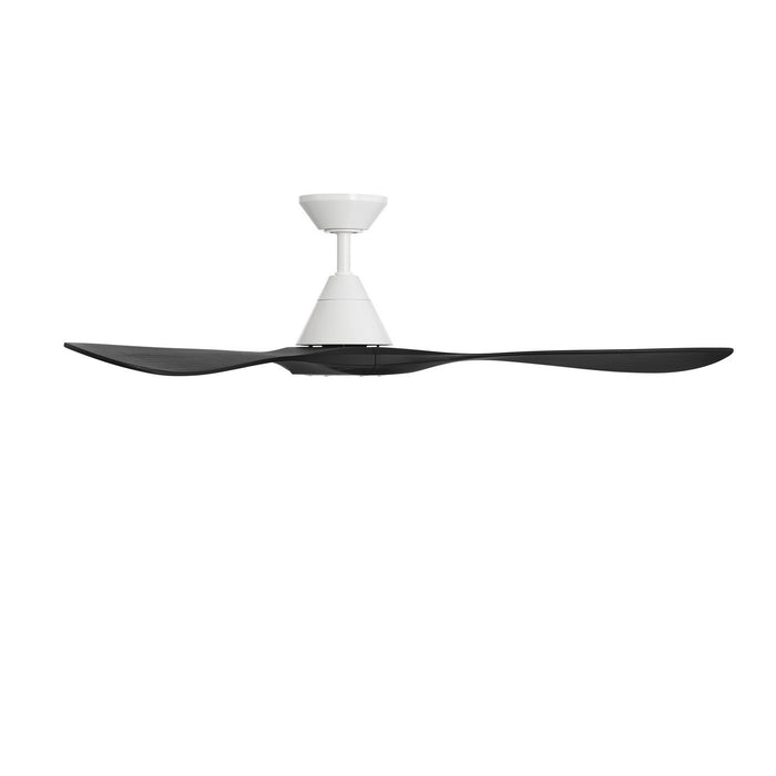 Modern Forms Fans - FR-D2504-60-MW/MB - 60 Inch Ceiling Fan - Carve - Matte White/Matte Black