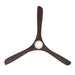 Modern Forms Fans - FR-D2504-72L-MW/DW - 72 Inch Ceiling Fan - Carve - Matte White/Dark Walnut