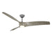 Modern Forms Fans - FR-W2006-72L-GH/WW - 72 Inch Ceiling Fan - Zephyr - Graphite/Weathered Wood