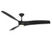 Modern Forms Fans - FR-W2006-72L-MB - 72 Inch Ceiling Fan - Zephyr - Matte Black