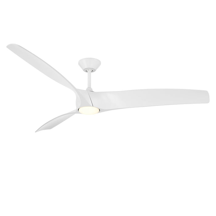 Modern Forms Fans - FR-W2006-72L-MW - 72 Inch Ceiling Fan - Zephyr - Matte White