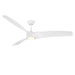 Modern Forms Fans - FR-W2006-72L-MW - 72 Inch Ceiling Fan - Zephyr - Matte White
