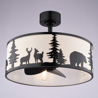 Vaxcel - F0132 - 20"Ceiling Fan - Acadia - Bronze