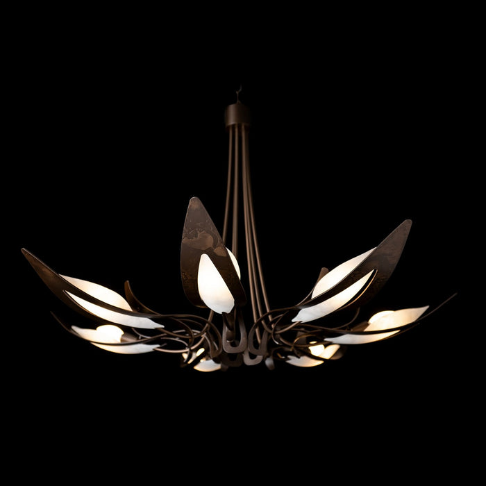 Hubbardton Forge - 101320-SKT-05-BB0823 - Seven Light Chandelier - Parasol - Bronze
