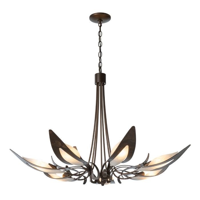 Hubbardton Forge - 101320-SKT-05-BB0823 - Seven Light Chandelier - Parasol - Bronze