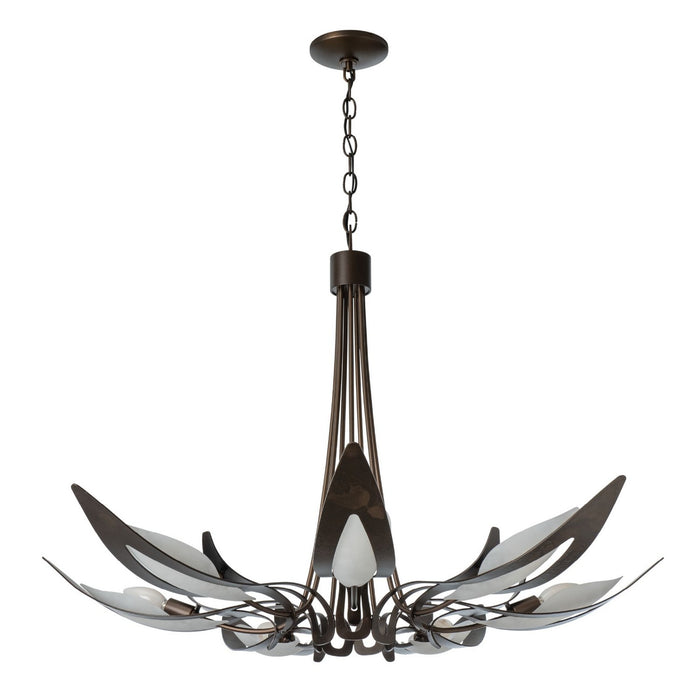 Hubbardton Forge - 101320-SKT-05-BB0823 - Seven Light Chandelier - Parasol - Bronze