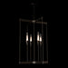 Hubbardton Forge - 101700-SKT-14-WC0821 - Four Light Chandelier - Lilium - Oil Rubbed Bronze