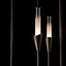 Hubbardton Forge - 101700-SKT-14-WC0821 - Four Light Chandelier - Lilium - Oil Rubbed Bronze