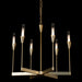 Hubbardton Forge - 101702-SKT-86-WC0821 - Six Light Chandelier - Lilium - Modern Brass