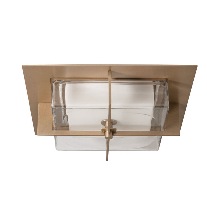 Hubbardton Forge - 126400-LED-84-ZM0827 - LED Flush Mount - Axis - Soft Gold