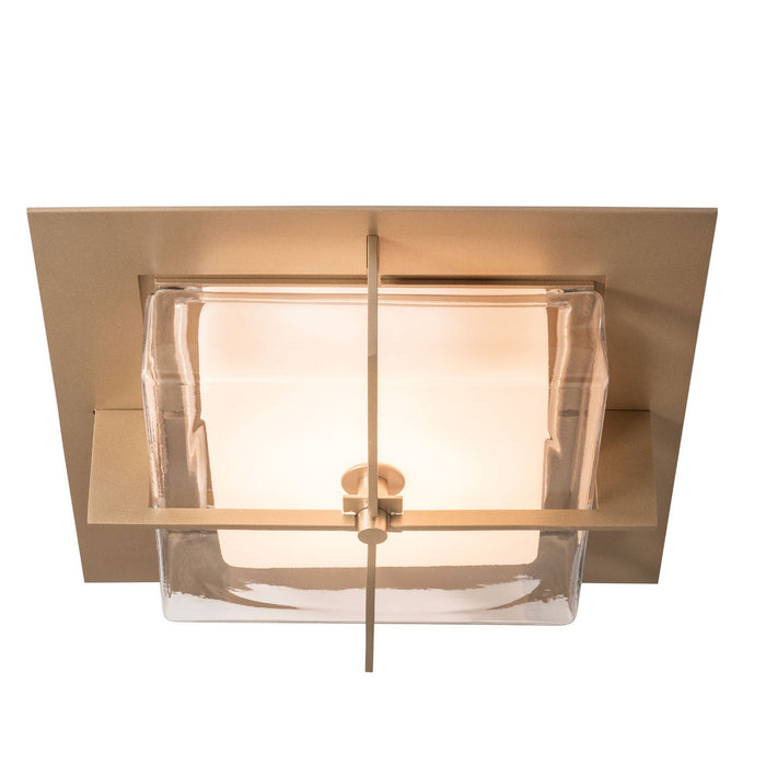 Hubbardton Forge - 126400-LED-84-ZM0827 - LED Flush Mount - Axis - Soft Gold