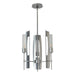 Hubbardton Forge - 131055-SKT-MULT-85-FD0611 - Three Light Pendant - Passage - Sterling