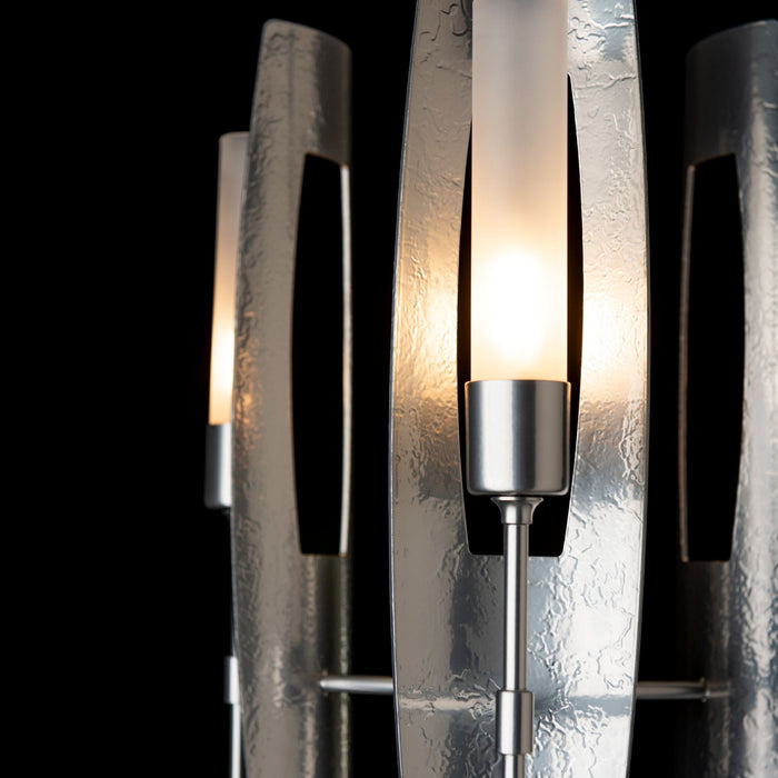 Hubbardton Forge - 131055-SKT-MULT-85-FD0611 - Three Light Pendant - Passage - Sterling