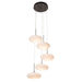 Hubbardton Forge - 131146-SKT-STND-07-GS0818 - LED Pendant - Clouds - Dark Smoke