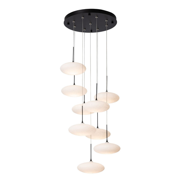Hubbardton Forge - 131147-SKT-STND-10-GS0818 - LED Pendant - Clouds - Black